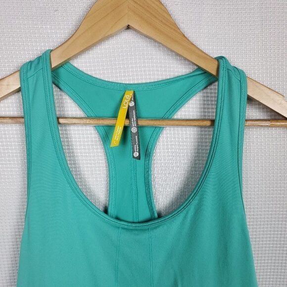 Lole Green Work Out Tank - Picture 4 of 9